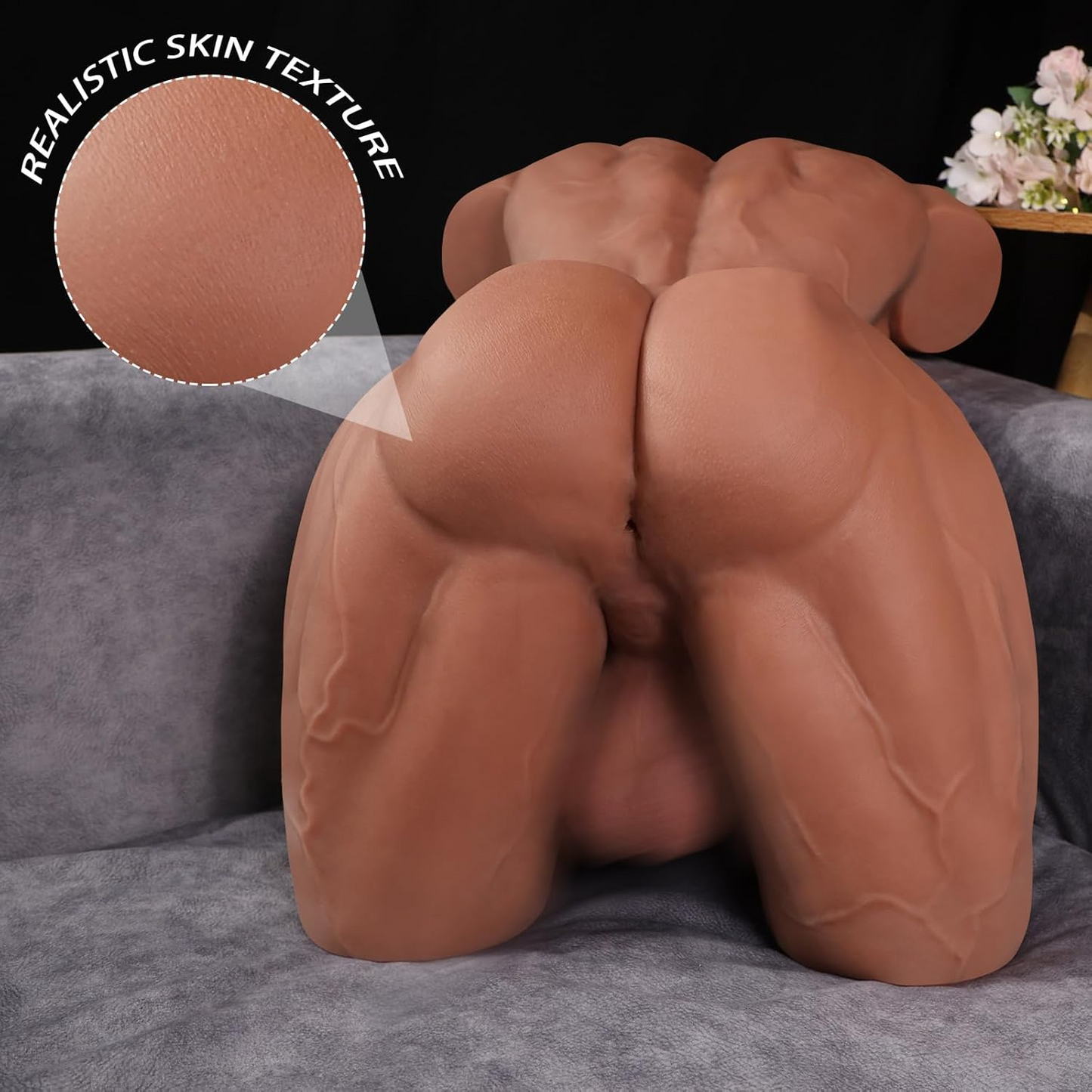 Male Sex Doll with Thrusting Dildo